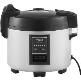 VEVOR Commercial Rice Cooker 60-Cup Non-Stick Pot 13L 12H Keep Warm Restaurant