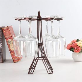 Wine glass holder (Option: Bronze)