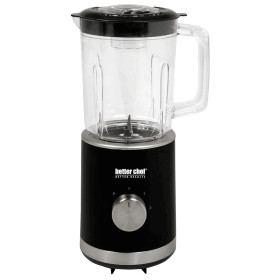 Better Chef 300W 3-Speed Compact 25-Ounce Mini Blender (Color: Black)