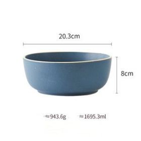 Pure Color Matte Ceramic Plate (Option: 16 Style)